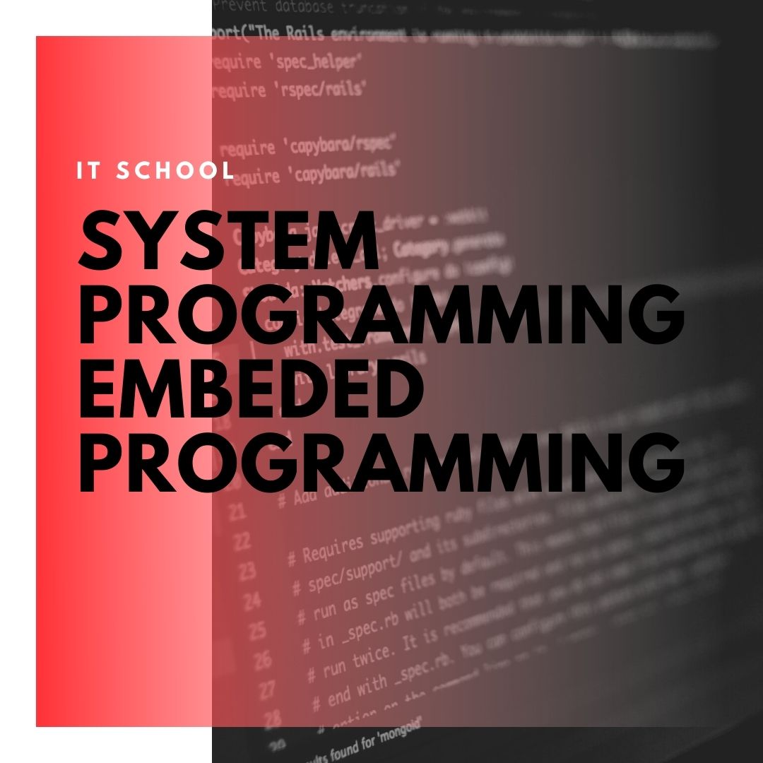 Institute of Technology - In Canada - ITD Canada - System Programming Embeded Programming
